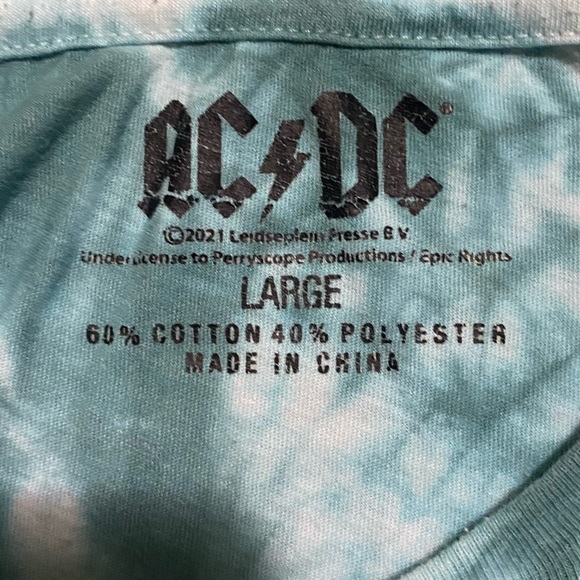 AC/DC tie dye shirt - Picture 5 of 6